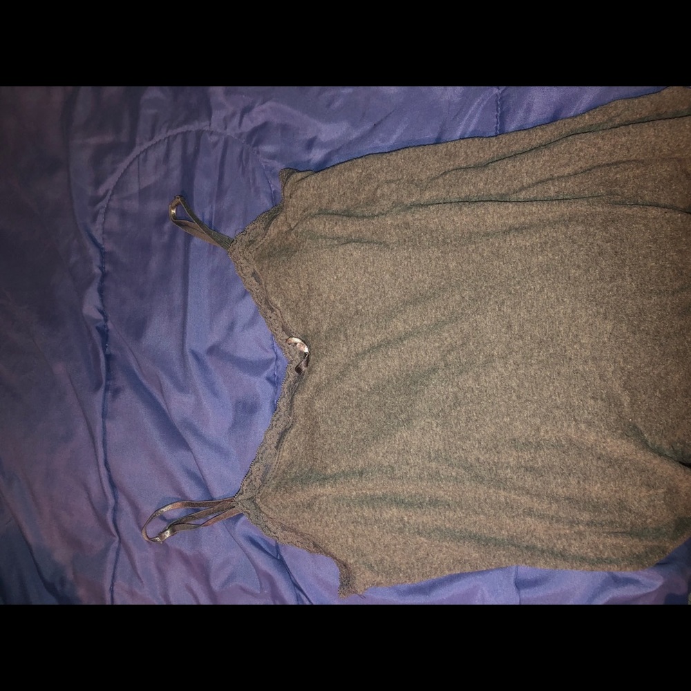 Gray tank top